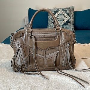 Rebecca Minkoff Tri-Zip Jealous Leather Satchel